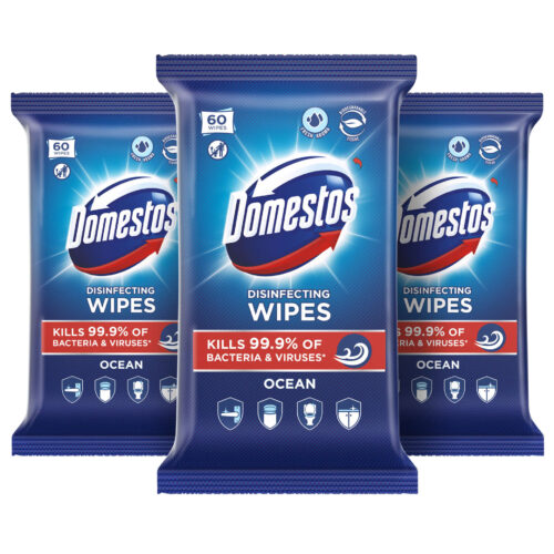 Domestos higiénikus Törlőkendő Ocean 3x60db