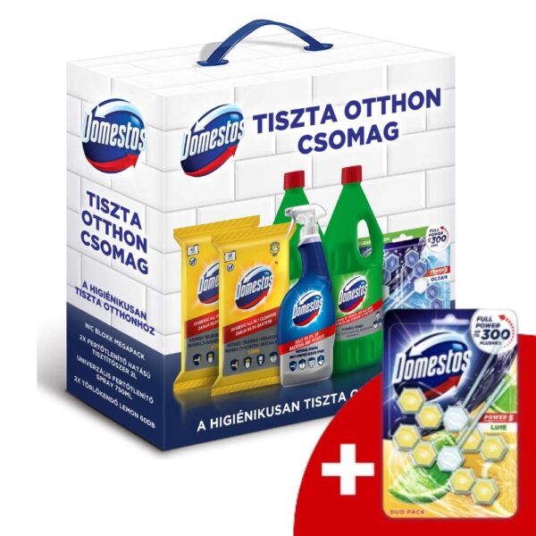 Domestos Tiszta Otthon Csomag + Ajándék Domestos WC rúd