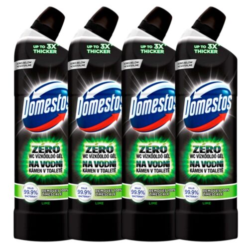 Domestos Zéró Lime WC Vízkőoldó 4x750ml