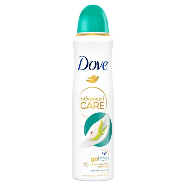 Dove Advanced Care Go Fresh női Dezodor Pear & Aloe Vera 150ml