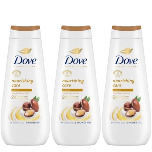 Dove Advanced Care Nourishing Care Krémtusfürdő 3x400ml