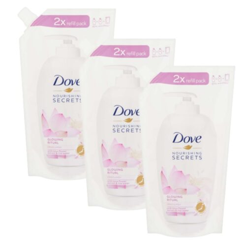 Dove Folyékony Szappan Utántöltő Glowing 3x500ml