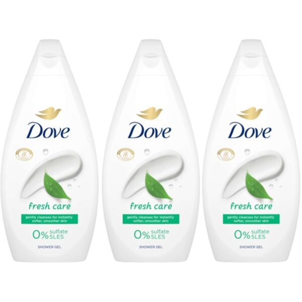 Dove Fresh Care Krémtusfürdő 3x450ml
