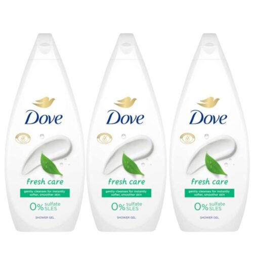 Dove Fresh Care Krémtusfürdő 3x720ml