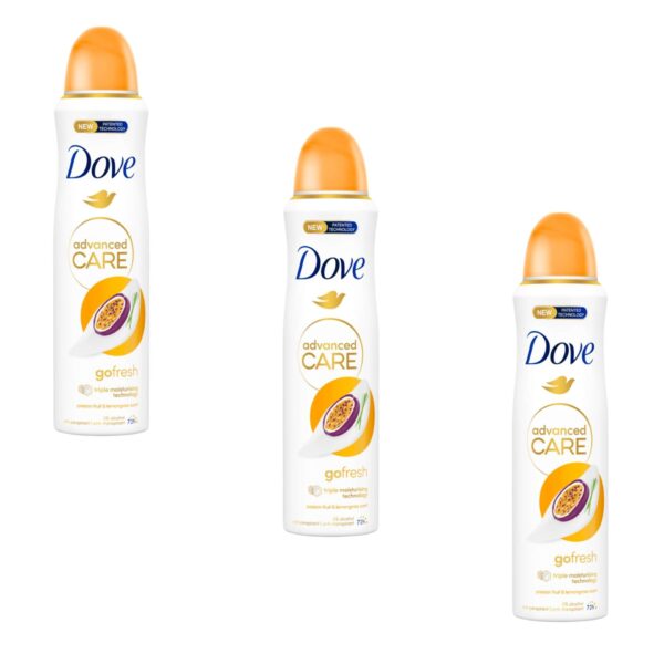 Dove Go Fresh női izzadásgátló Dezodor Passiógyümölcs és Citromfű...