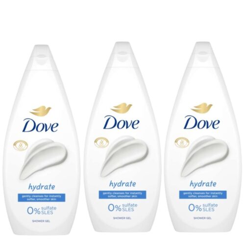 Dove Hydrate Krémtusfürdő 3x720ml