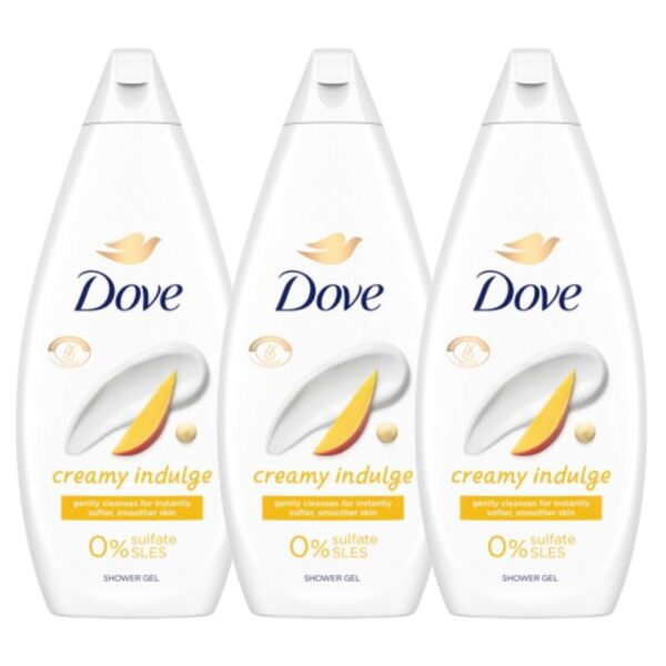 Dove Krémtusfürdő Creamy Indulge 3x720ml