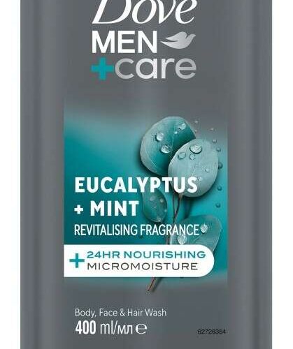 Dove Men+Care Tusfürdő Eucalyptus és Mint 400ml