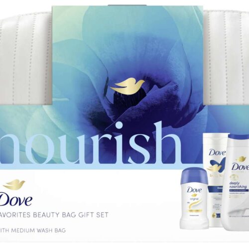 Dove Nourish Ajándékcsomag neszesszerrel