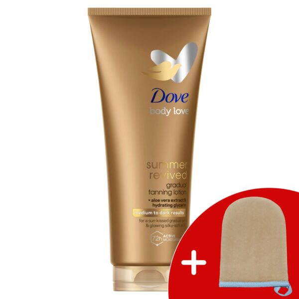 Dove Summer Revived Önbarnító Testápoló közepes - sötét árnyalatú...