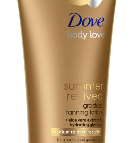 Dove Summer Revived Önbarnító Testápoló közepes - sötét árnyalatú...