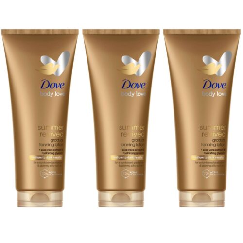 Dove Summer Revived Önbarnító Testápoló közepes - sötét árnyalatú...