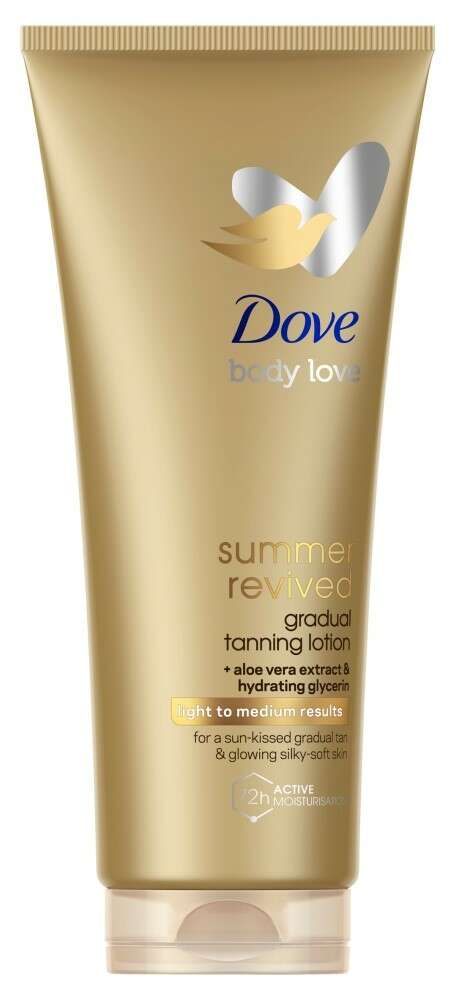 Dove Summer Revived Önbarnító Testápoló világos - közepes árnyala...