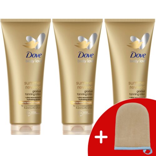 Dove Summer Revived Önbarnító Testápoló világos - közepes árnyala...