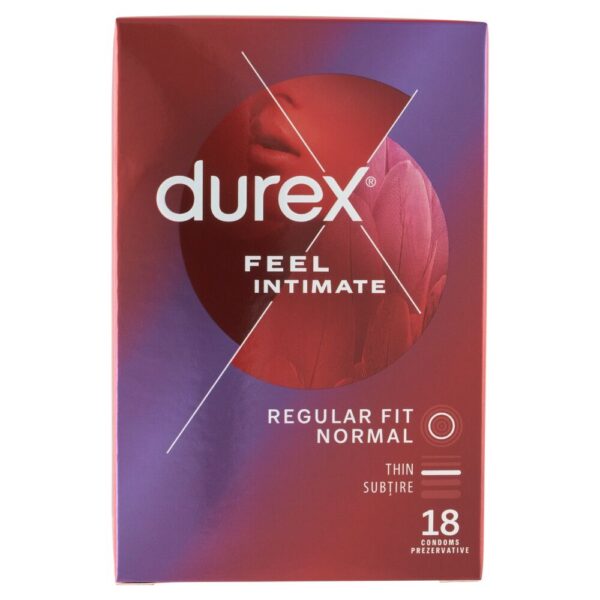 Durex Feel Intimate Óvszer 18db