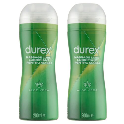 Durex Play Massage 2in1 Masszázs zselé és Síkosító 2x200ml