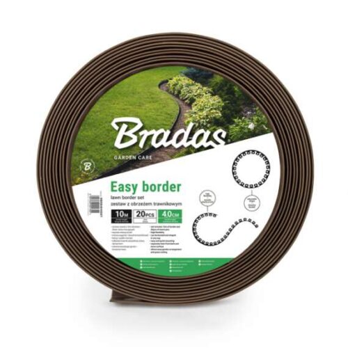 Easy Border BARNA gyepszegély szett (4