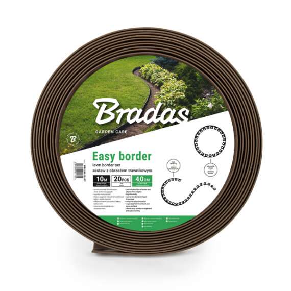 Easy Border BARNA gyepszegély szett (4