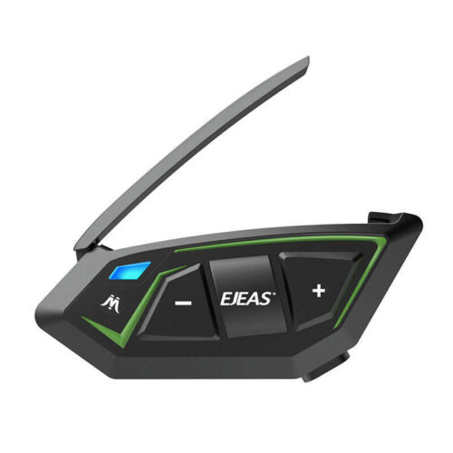Ejeas MS8-SE Motoros Intercom kommunikációs rendszer - Fekete