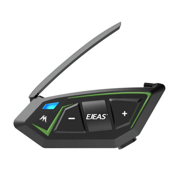 Ejeas MS8-SE Motoros Intercom kommunikációs rendszer - Fekete