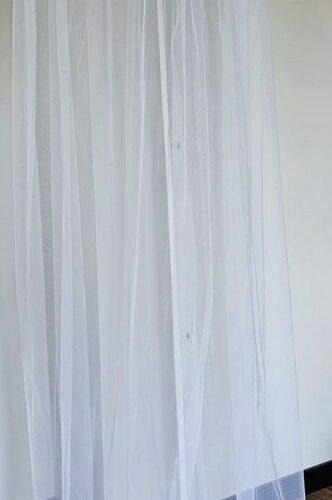 EKO Baldachin a kiságy fölé muszlin + tüll Kék 240x300 cm