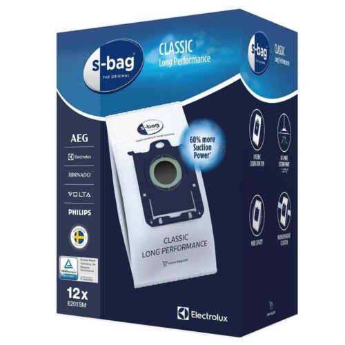 Electrolux E201SM  S-bag Classic Long Performance mikroszűrős por...
