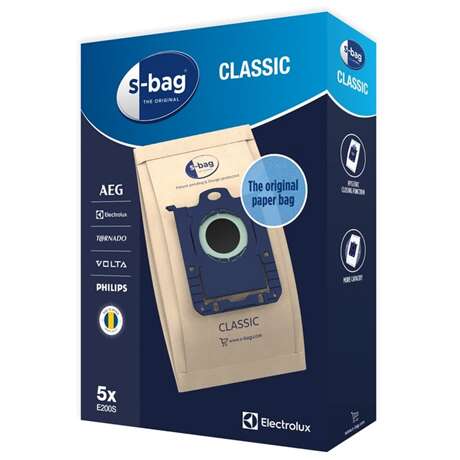 Electrolux Porzsák 5 db-os E200S
