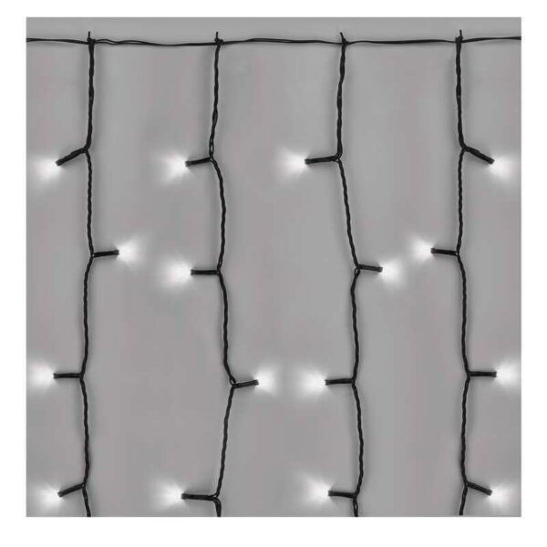 Emos LED Fényfüggöny - 1x2m - Hideg Fehér
