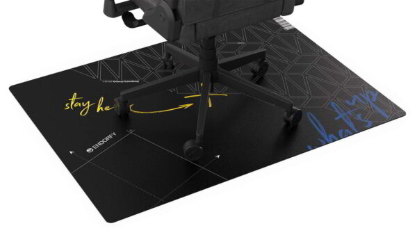 Endorfy FP120R Gamer szőnyeg - Fekete (90×120 cm)