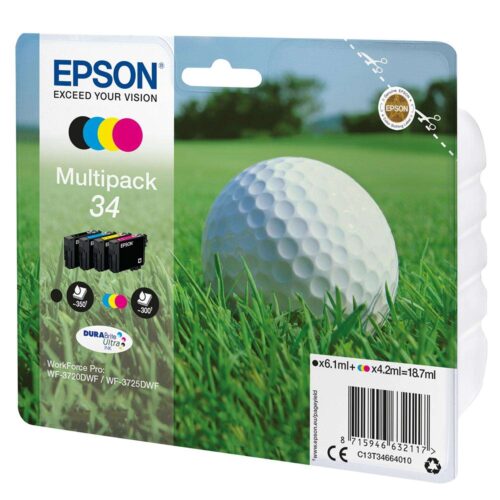 Epson 34 Golf ball Multipack (18