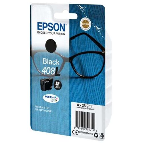 Epson 408L DURABrite Ultra tintapatron fekete (C13T09K14010)