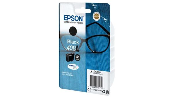 Epson 408L DURABrite Ultra tintapatron fekete (C13T09K14010)