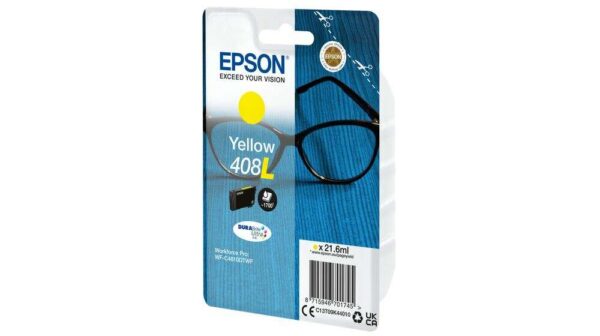 Epson 408L Sárga Tintapatron - DURABrite Ultra - 21