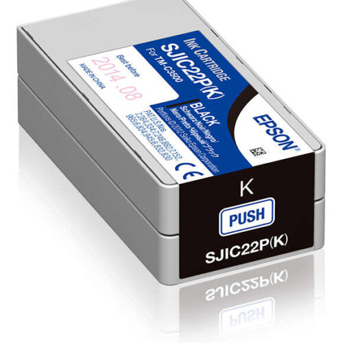 Epson SJIC22P(K) C3500 Tintapatron Black 32