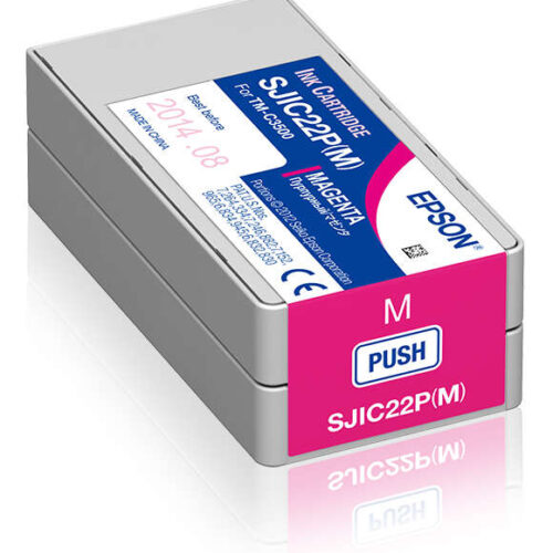 Epson SJIC22P(M) C3500 Tintapatron Magenta 32