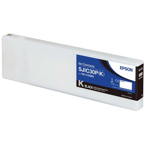 Epson SJIC30P(K) Eredeti Tintapatron Fekete