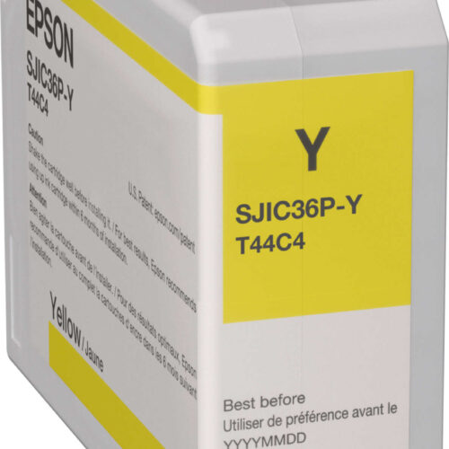 Epson SJIC36P(Y) C6500/C6000 Tintapatron Yellow 80ml