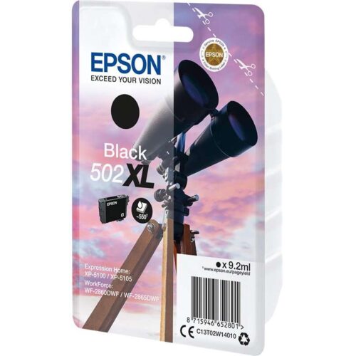 Epson T02W1 Tintapatron Black 9
