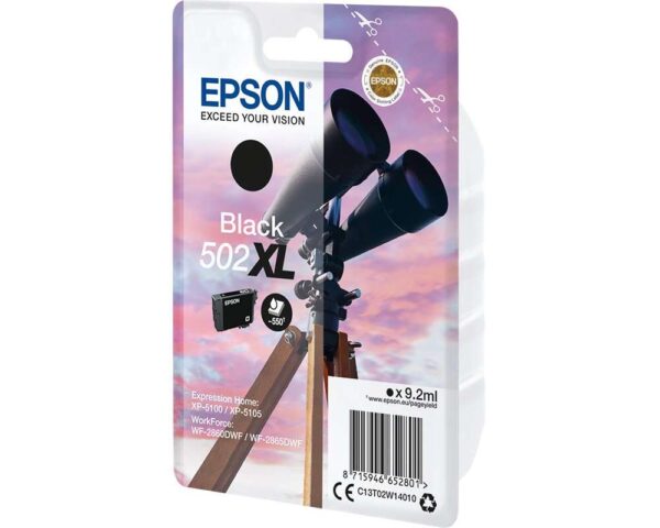 Epson T02W1 Tintapatron Black 9