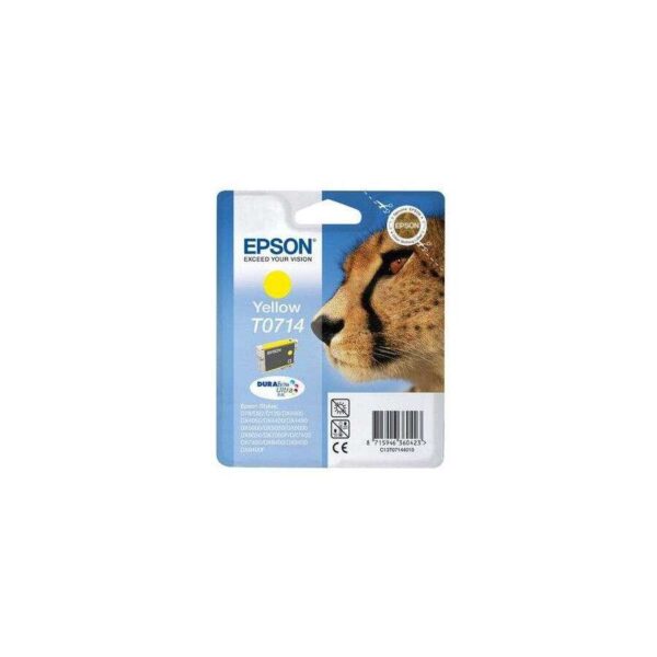 Epson T0714 sárga eredeti tintapatron (C13T07144012)