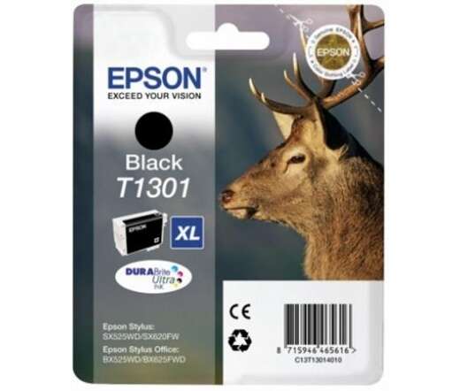 Epson T1301 Tintapatron Black 25