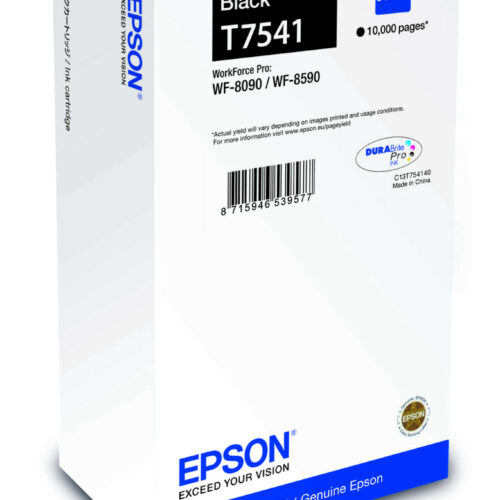 Epson T7541 Tintapatron Bk 10K