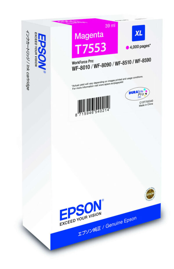 Epson T7553 Patron Magenta 4K /o/