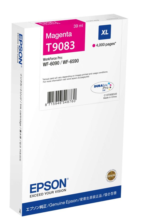 Epson T9083 Tintapatron Magenta 4K