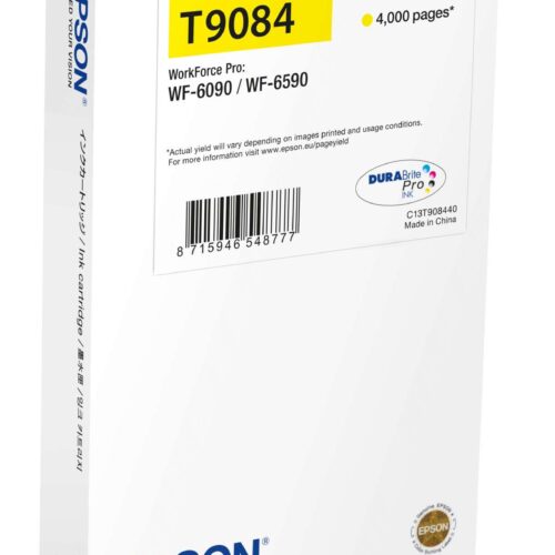 Epson T9084 Tintapatron Yellow 4K