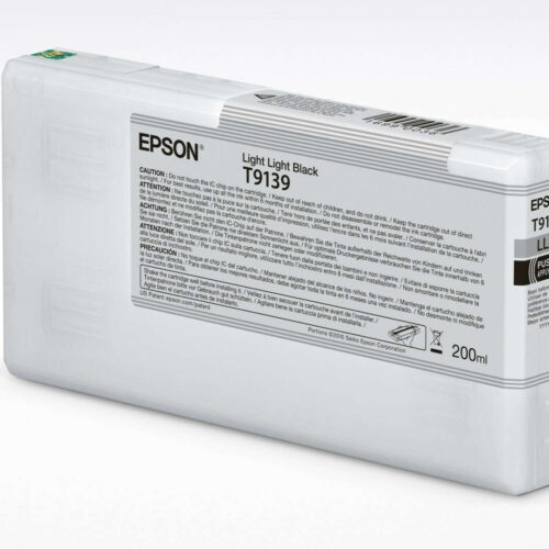 Epson T9139 Tintapatron Light Light Black 200ml