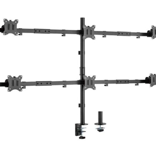 Equip 650160 17"-32" LCD TV/Monitor asztali tartó - Fek...