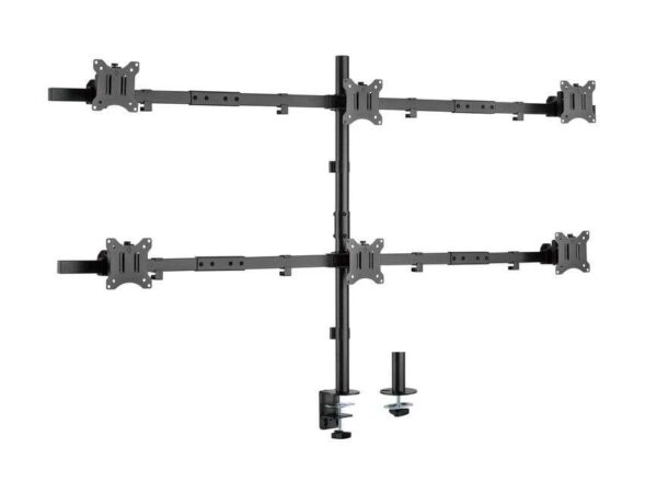Equip 650160 17"-32" LCD TV/Monitor asztali tartó - Fek...