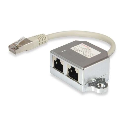 Equip RJ45 Elosztó - 127608 (Bemenet: 1x RJ45 8P8C
