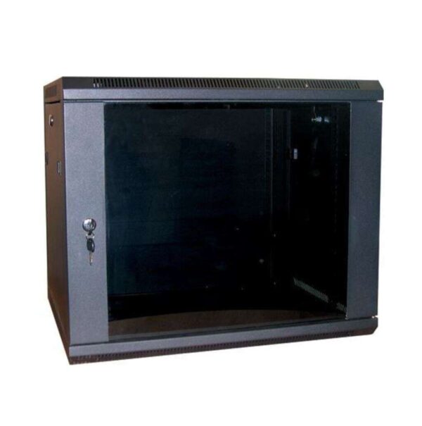 Excel 19" Fali rack szekrény WR600 6U 600x600mm fekete (WBFP6.6SGB)